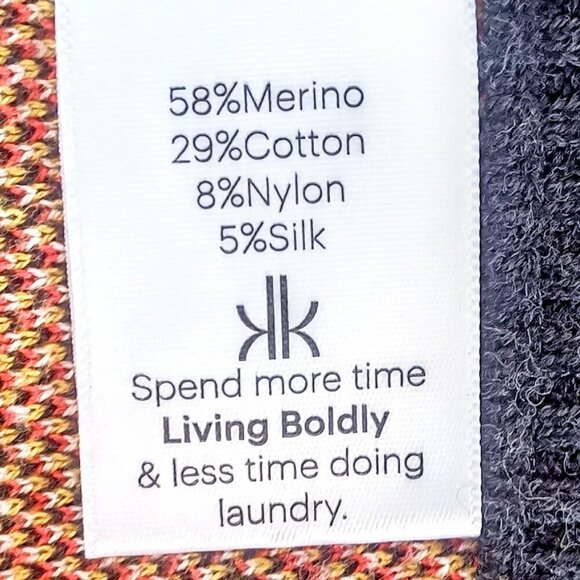 Krimson Klover Merino Cotton Silk Crew Neck Sweater - Picture 5 of 6